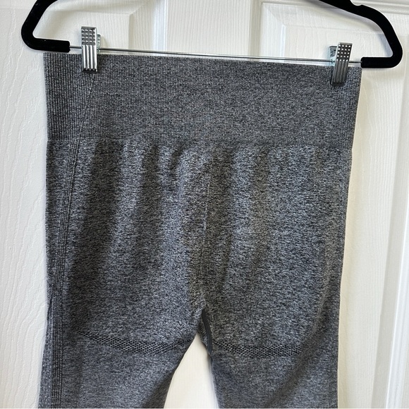 Gymshark Adapt Ombre High Waisted Leggings Yoga Black Marl Gray Women's M - Picture 9 of 11